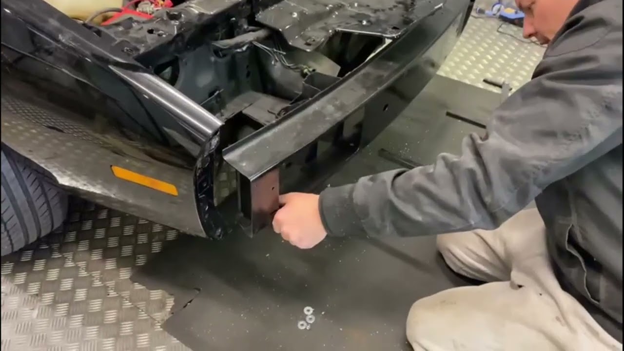 How to install KITT foglights with aluminum bar#knightrider #best #viral