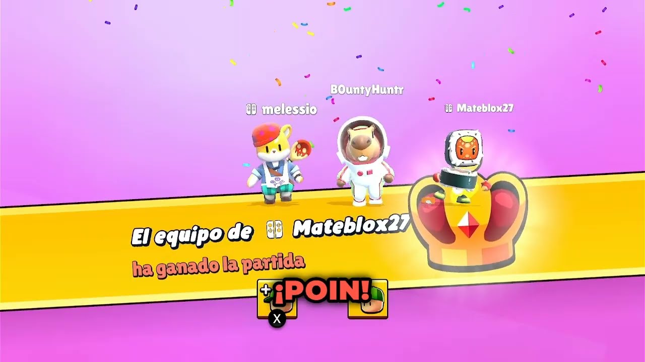 Partidita en equipos de STUMBLE GUYS gente!!
