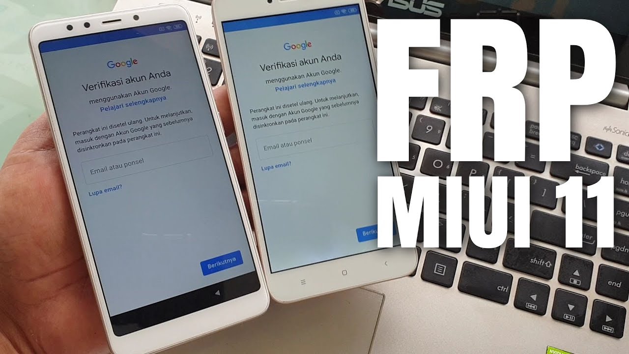 Bypass FRP Akun Google Xiaomi Redmi Miui 11 #Metode1