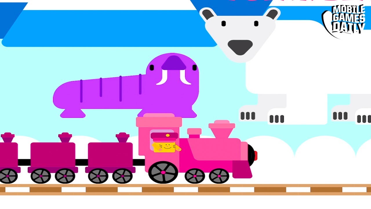 Games for Kids - Animal Train - Gameplay Part 1 (iOS, Android)