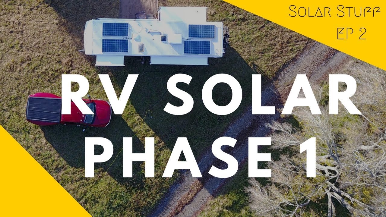 RV Solar Phase 1 - 1200W Solar RV Build Detailed Walk-through