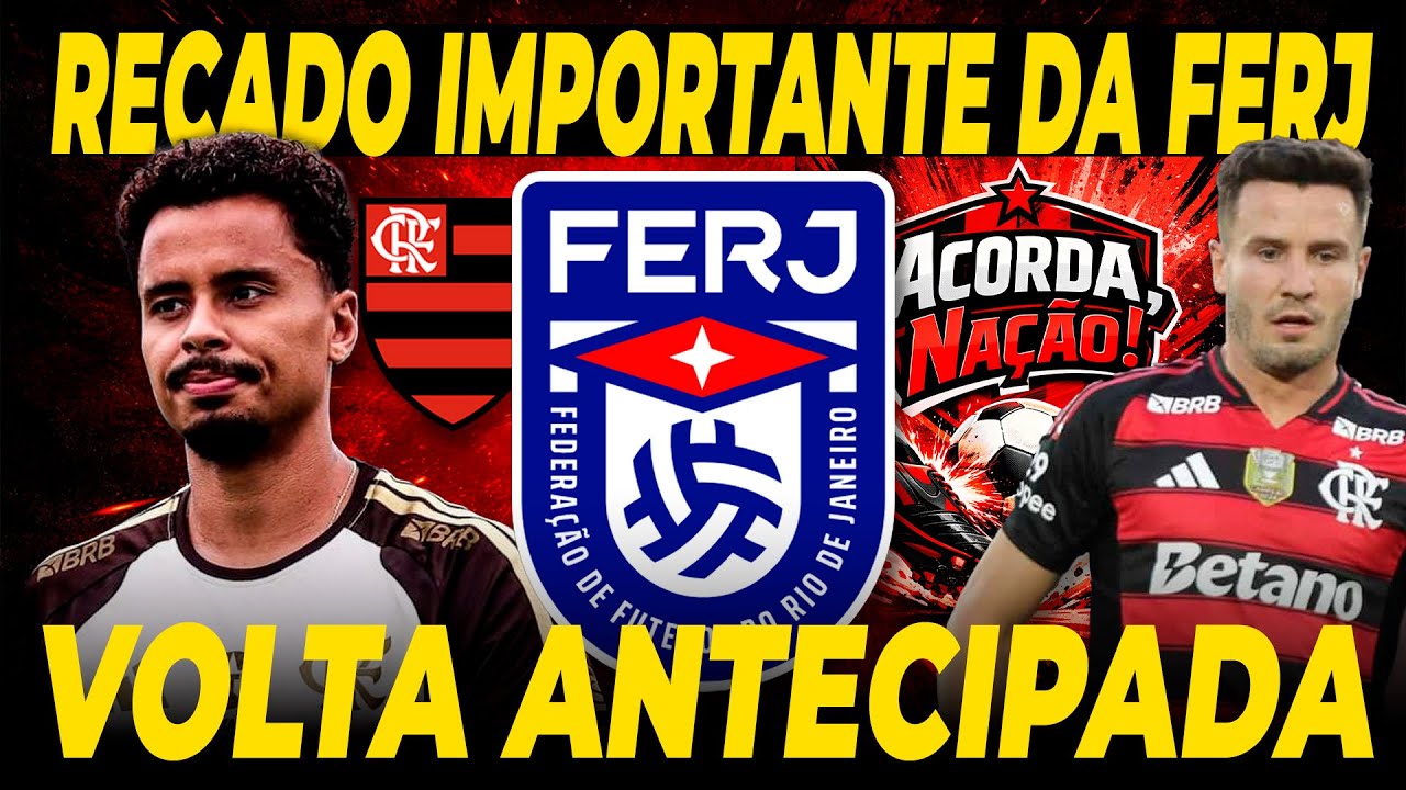 URGENTE: FERJ EMITE COMUNICADO | VOLANTE NO RIVAL | REFORÇO PARA FILIPE LUÍS