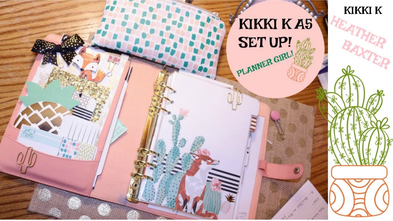 KIKKI K A5 SET UP, WEEKLY PLANNER ROUTINE, DAILY ROUTINES, CUTEST DASHBOARDS EVER