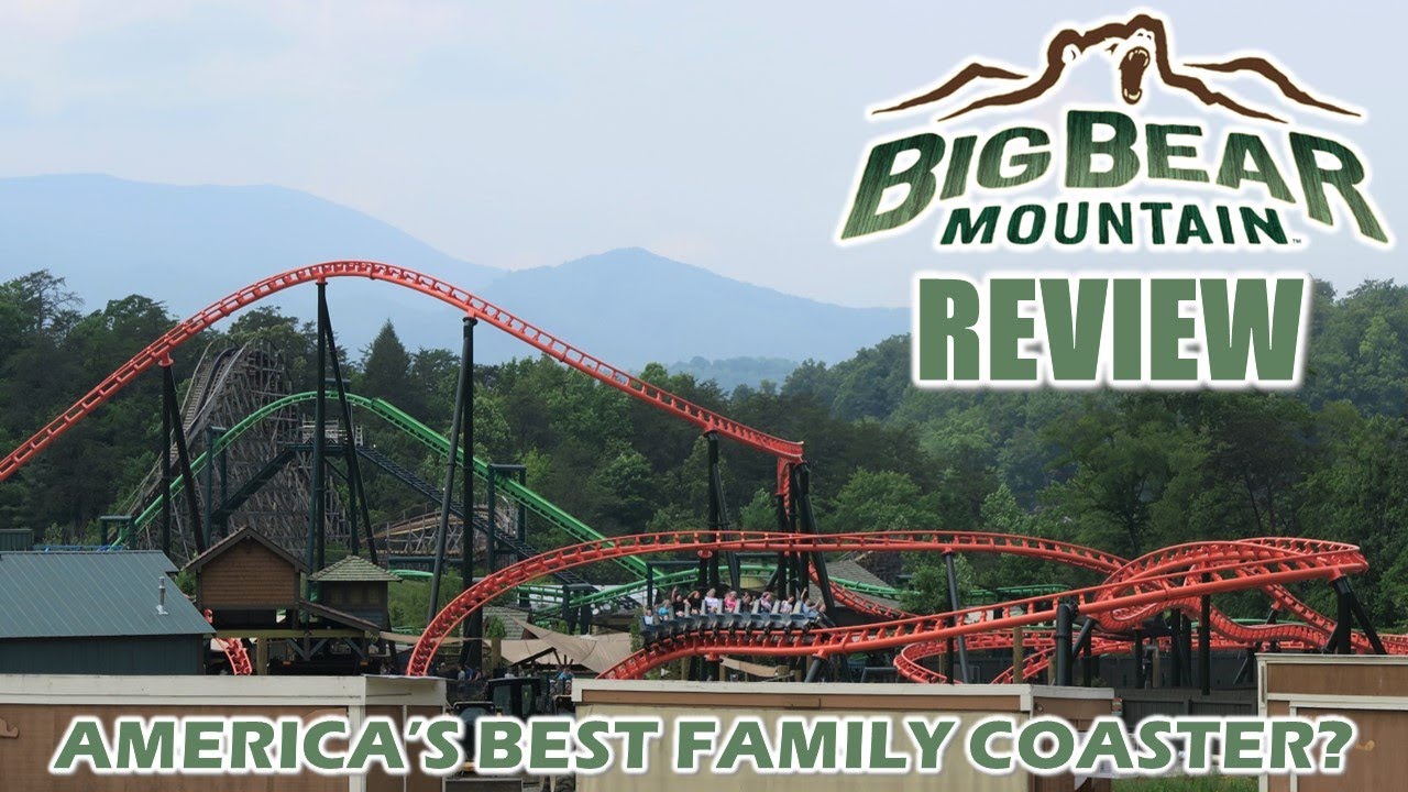 Обзор Big Bear Mountain, американские горки Dollywood Vekoma Multi-Launch | Лучшие семейные горки...