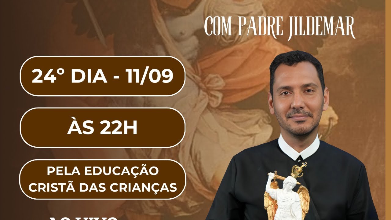 Padre Jildemar Mission&aacute;rio  est&aacute; ao vivo!