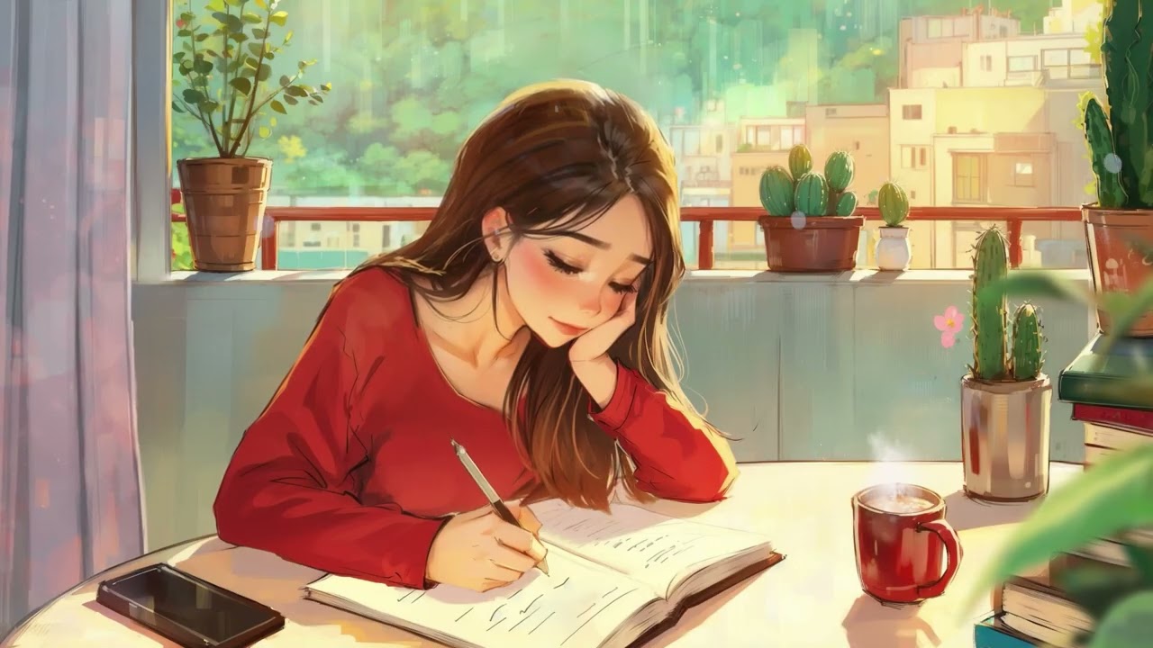 Cozy Study Corner Lofi 🌿 Calm Beats for Productivity & Relax ~ Lofi Hip Hop to Study