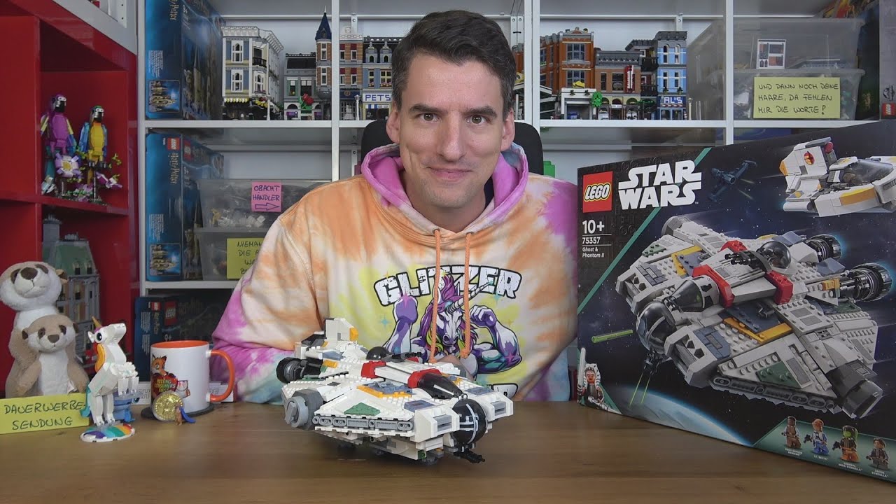 50€ zu teuer, falsche Frise & schlechter Print, sonst okay: LEGO® Star Wars 75357 Ghost & Phantom II