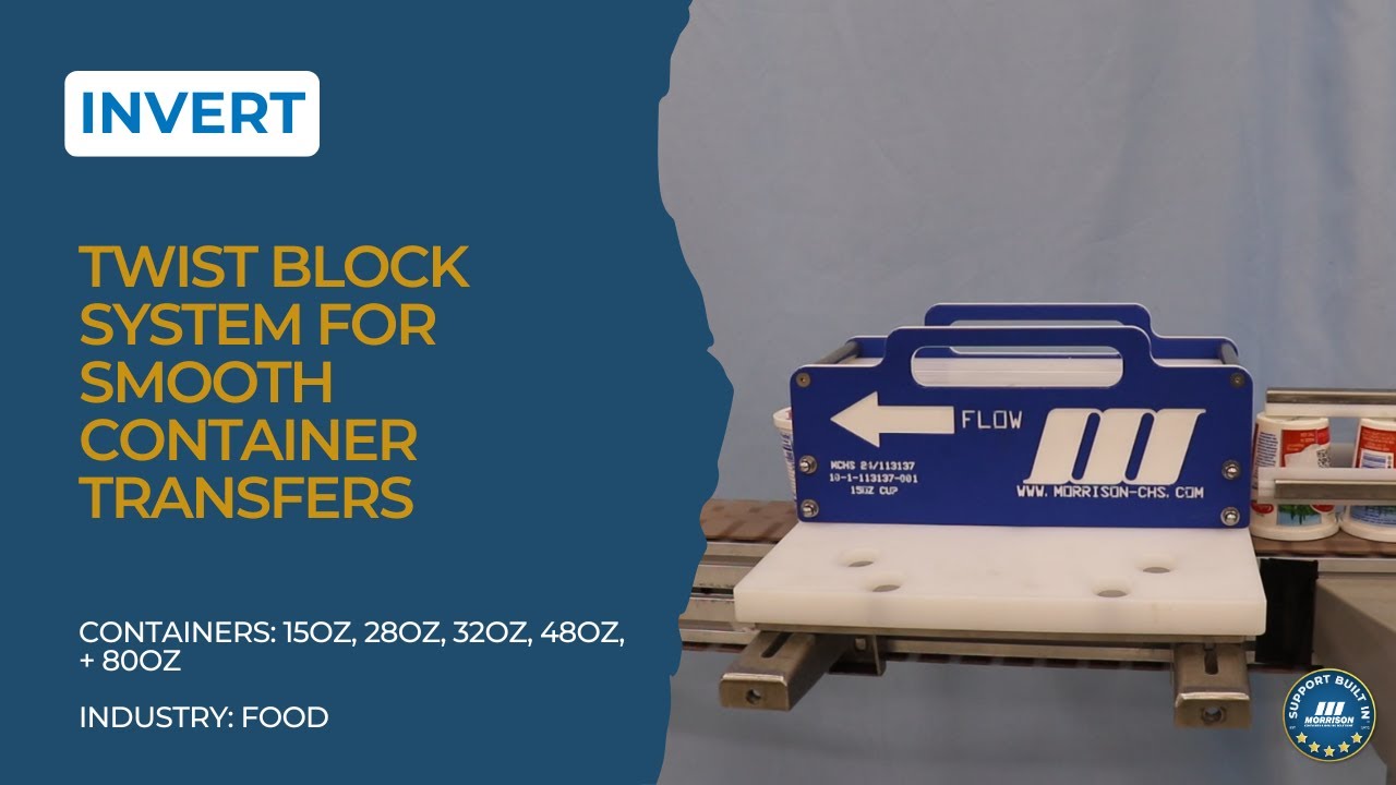 Twist Block System for Smooth Container Transfers | Morrison CHS