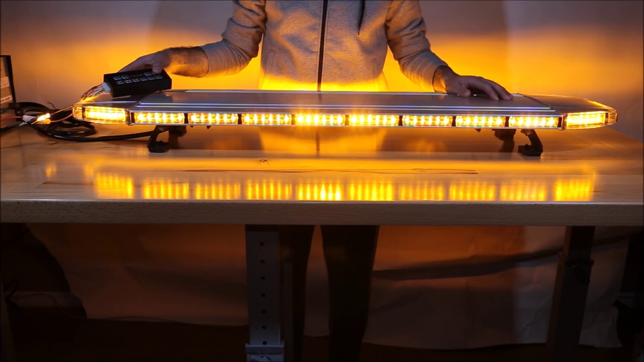 Aviator Linear Emergency 3 watt LED Light Bar 48 in informational video