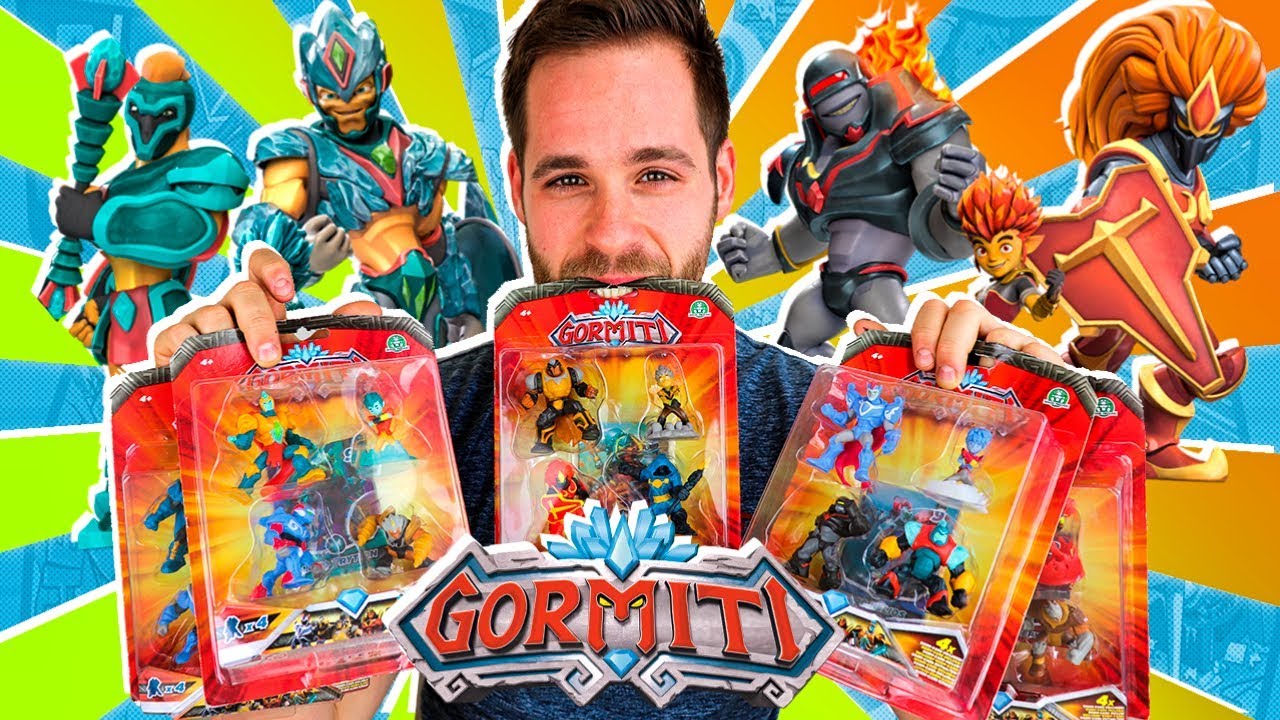 Gormiti UNBOXING 5 PACKS GORMITI 20 FIGURAS | Mega UNBOXING Gormiti en Pe Toys
