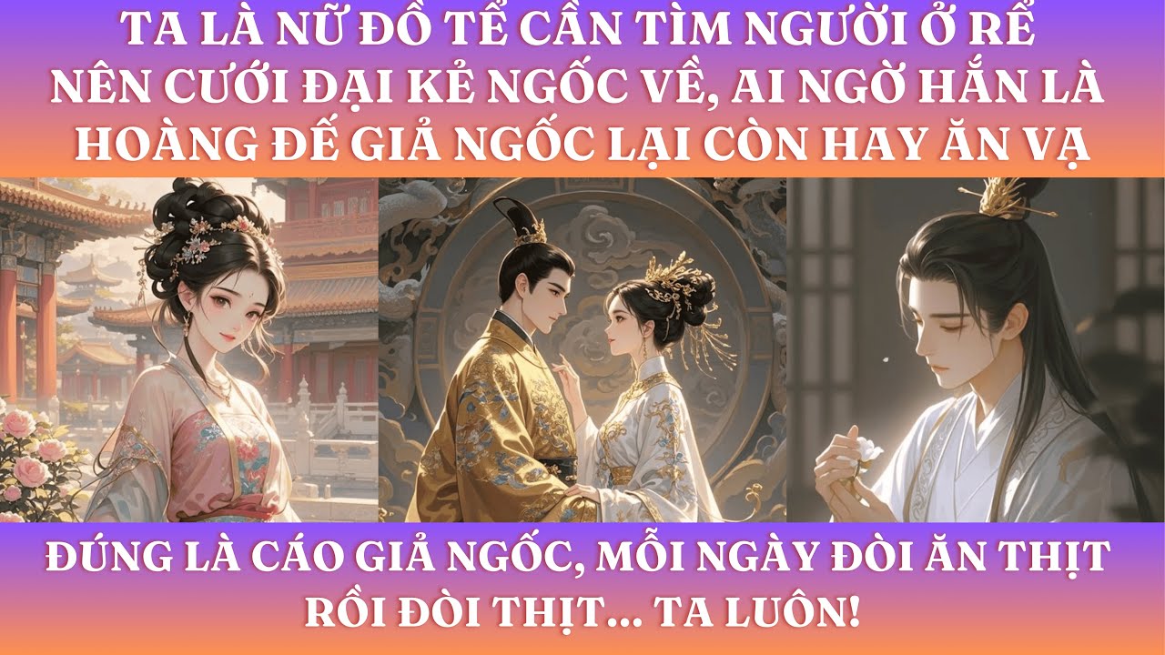 TA LÀ NỮ ĐỒ TỂ CẦN TÌM NGƯỜI Ở RỂ NÊN CƯỚI ĐẠI KẺ NGỐC VỀ, AI NGỜ HẮN LÀ HOÀNG ĐẾ GIẢ NGỐC...