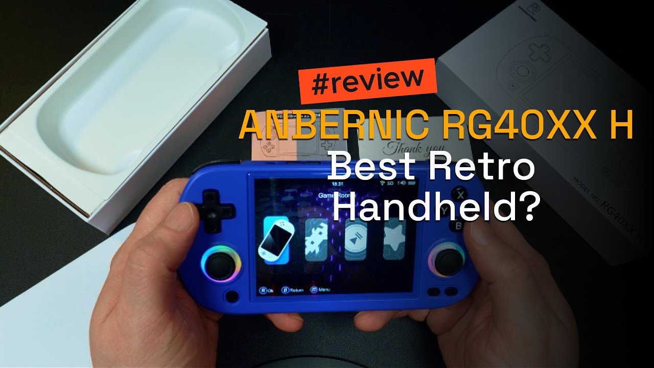 Обзор ANBERNIC RG40XX H — лучшее бюджетное ретро-устройство? #aliexpress #aliexpressfinds #allonae