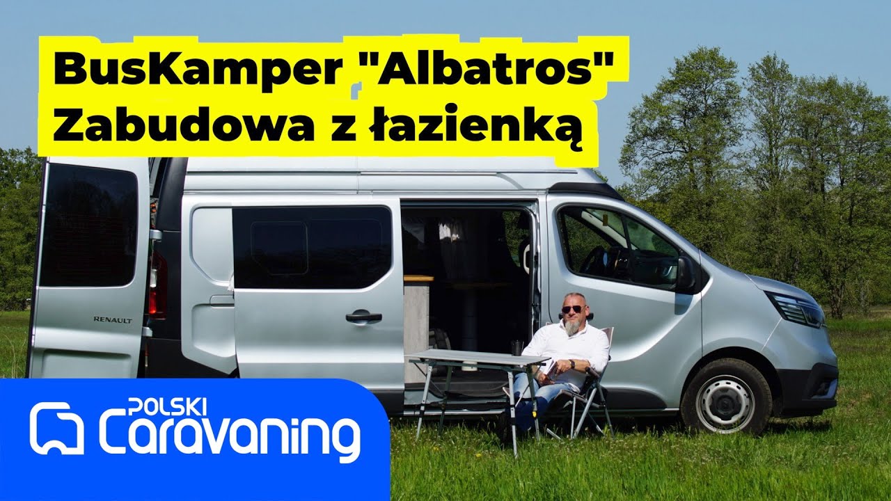 Łazienka w Trafficu w wersji L2H2? Oto BusKamper Albatros