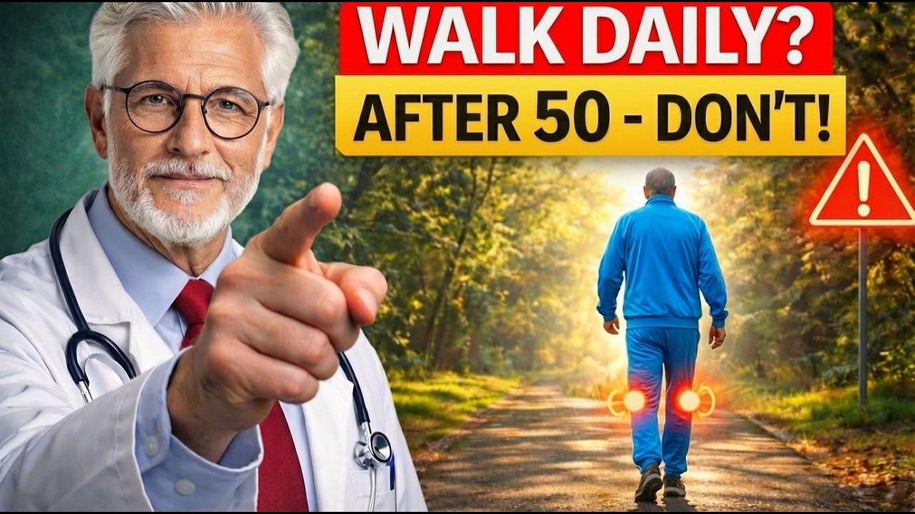 7 Walking Mistakes Destroying Your Health After 50 – Most People Make All of Them