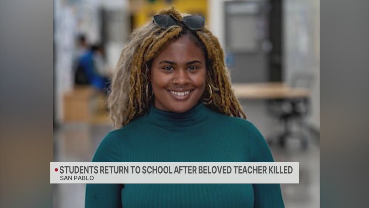 Students return to school after beloved teacher killed in Oakland mass shooting