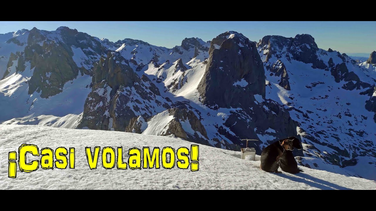 Peña Castil (2444m), Ski-Alpinismo / Picos de Europa.