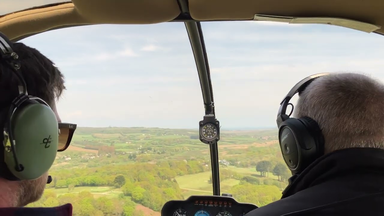 Sandown Isle of Wight Helicopter Ride - April 2026 Robinson R-44 G-OCLV