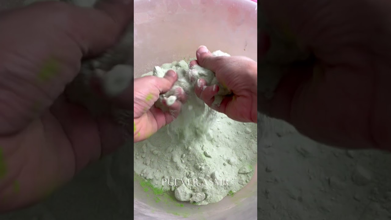 Tutorial video result💚  #asmr #satisfying #sleepaids #oddlysatisfying  #bakingsoda