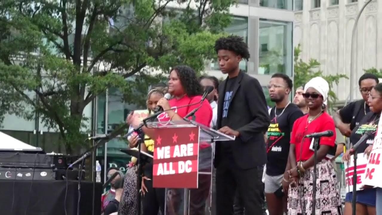 LIVE: Anti-Trump protest in Washington, D.C.