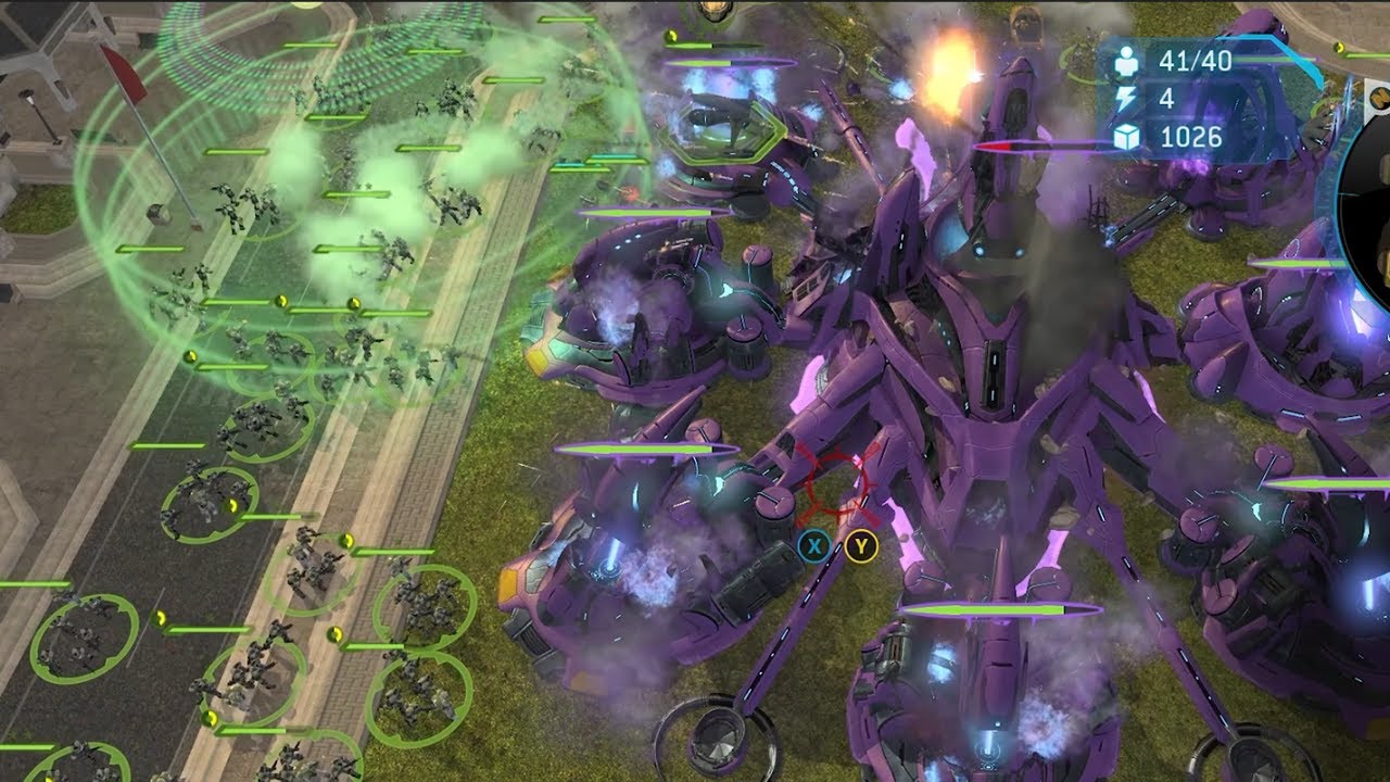Halo Wars - 2v2 Legendary Skirmish On The Docks | Solo Captain Cutter