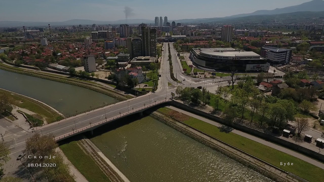 Skopje policiski cas, Skopje lockdown ,Skopje curfew 18.04.2020