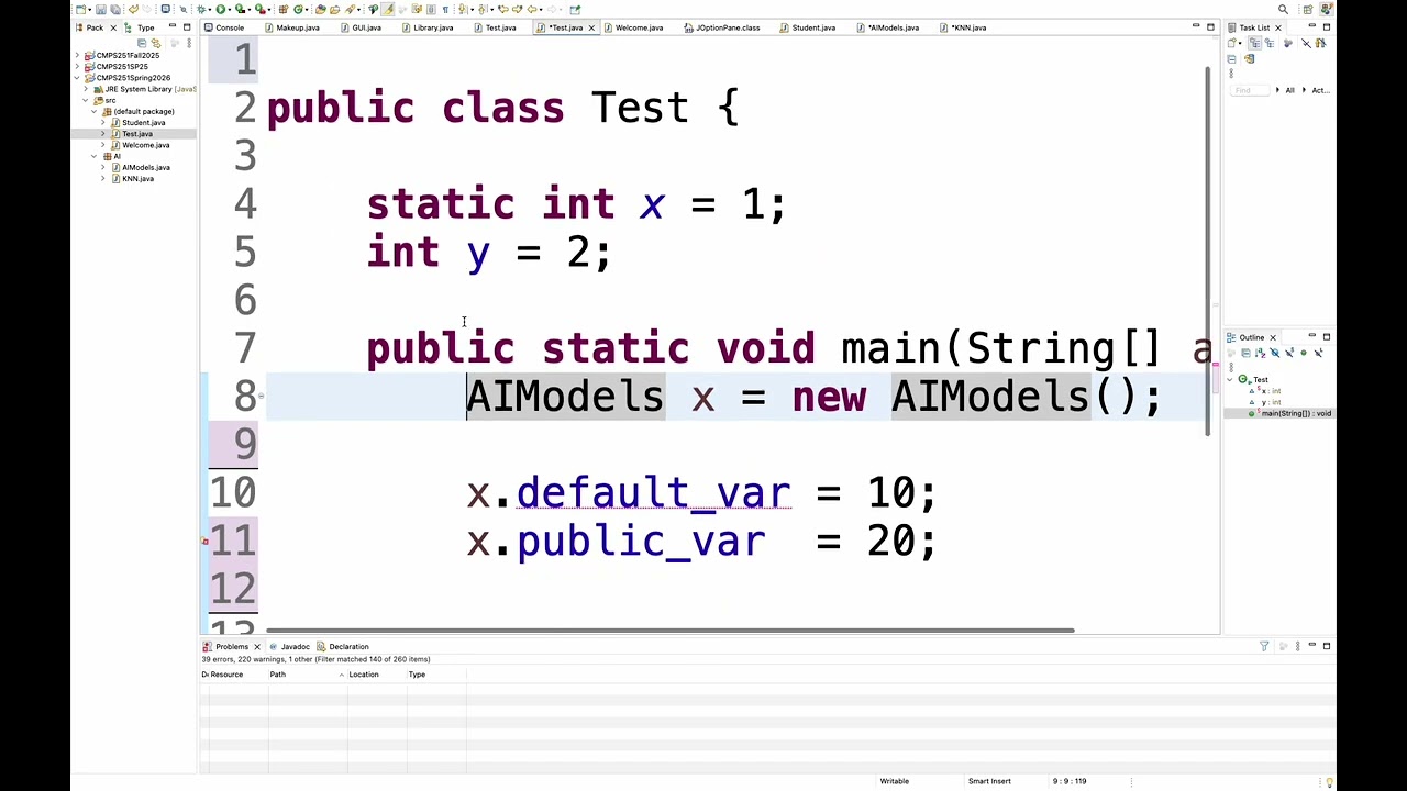 CMPS 251   Unit 2   Basic Object OrientedProgramming in Java   Part 4