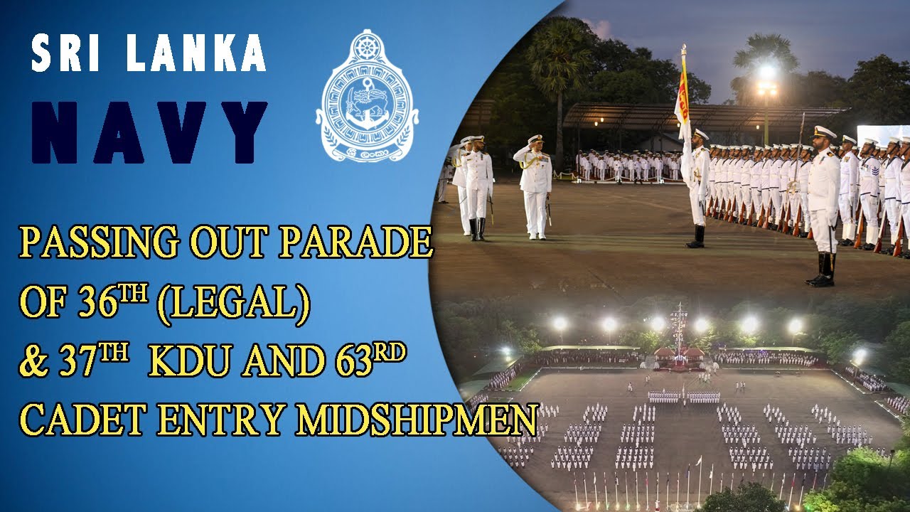 PASSING OUT PARADE OF 36TH (LEGAL) & 37TH KDU AND 63RD CADET ENTRY MIDSHIPMEN