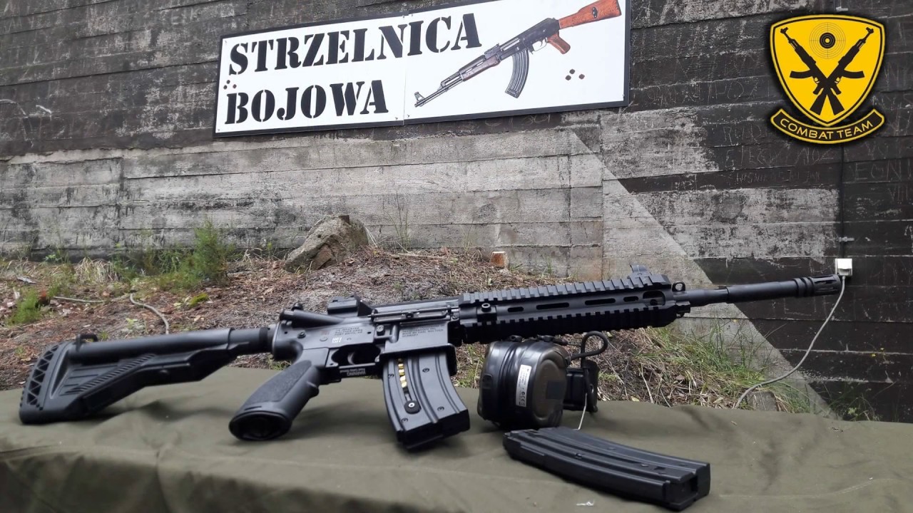 HK 416 .22 LR - Strzelnica bojowa na Helu - Combat Team
