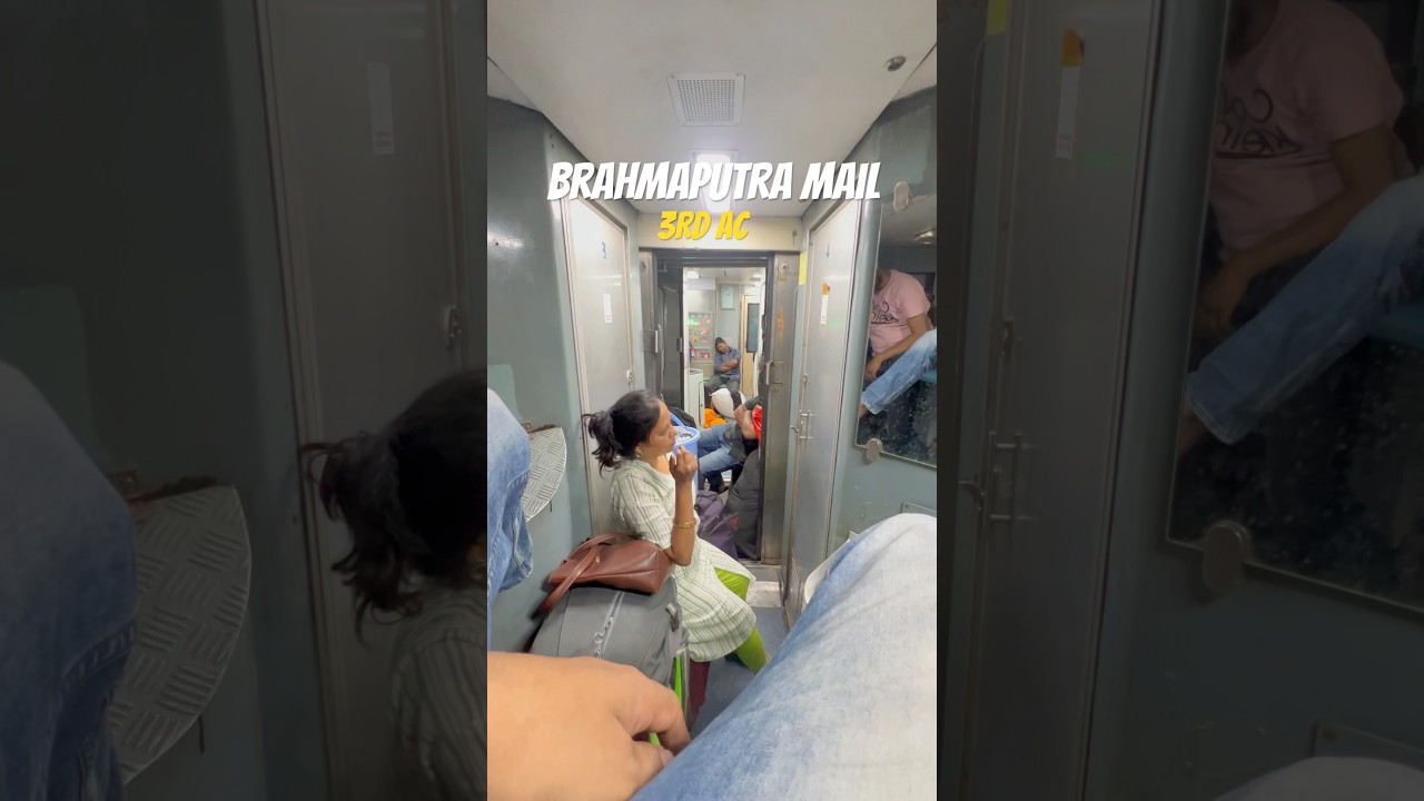 Indian Railway , India📍, Brahmaputra Mail, Delhi to Kamakhya Jn
