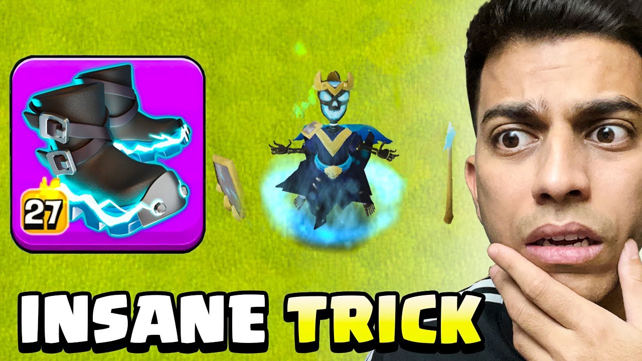 Most Insane Way to Use Electro Boots in Clash of Clans