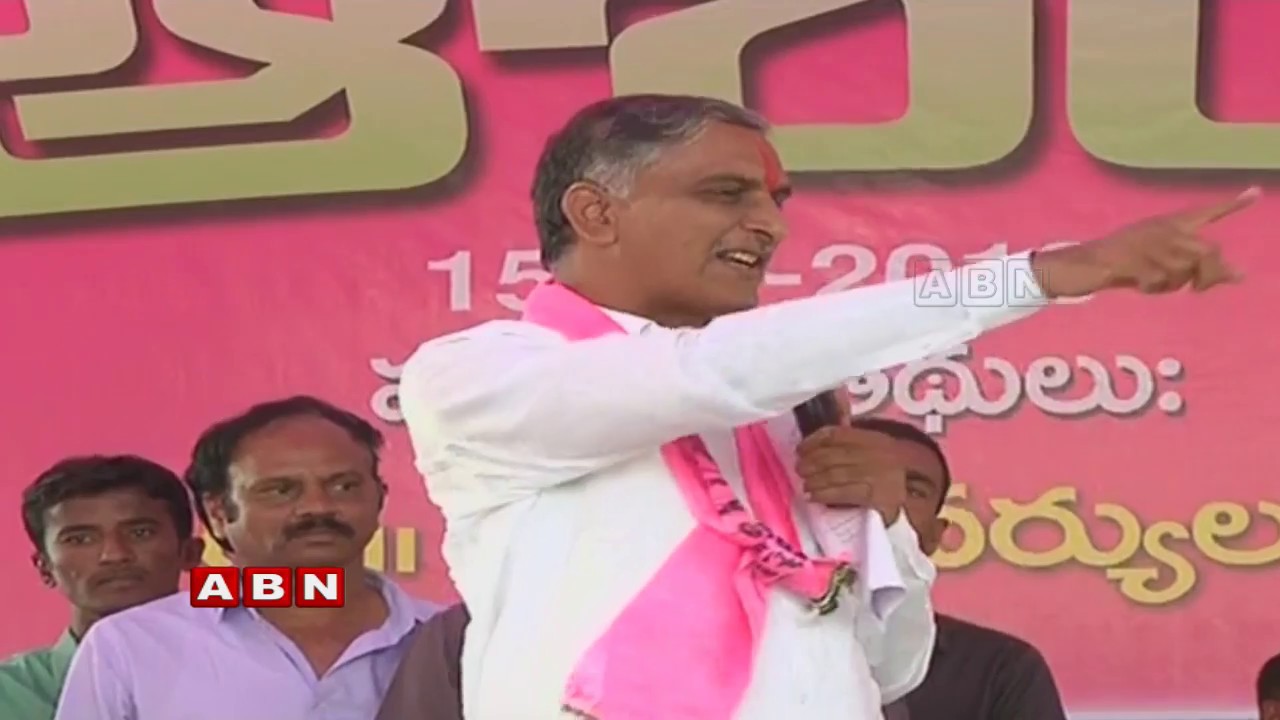 Harish Rao participates TRS Praja Ashirvada Sabha | Vemulawada | ABN Telugu