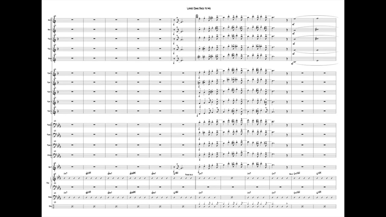 Lover Come Back to Me (Lars Halle Jazz Orchestra)