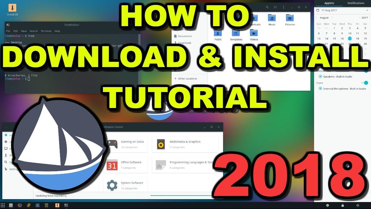 SOLUS OS 2018 Installation Guide