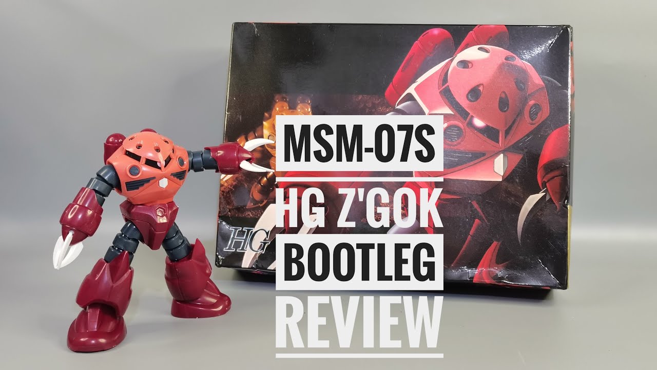 HG MSM-07S Z'Gok bootleg Review