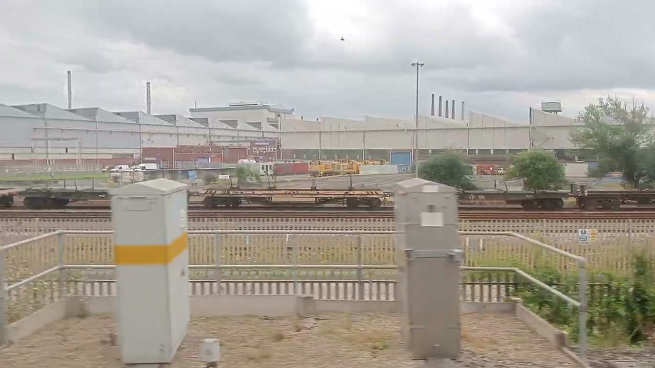 ALDWARKE STEELWORKS WITH 94 FIRST LOCO AND 34 LAST LOCO 27 7 24.NEIL HAYTON RAILWAY MEMORIES.#train