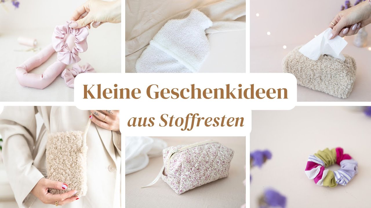 Last-minute Geschenkideen aus Stoffresten