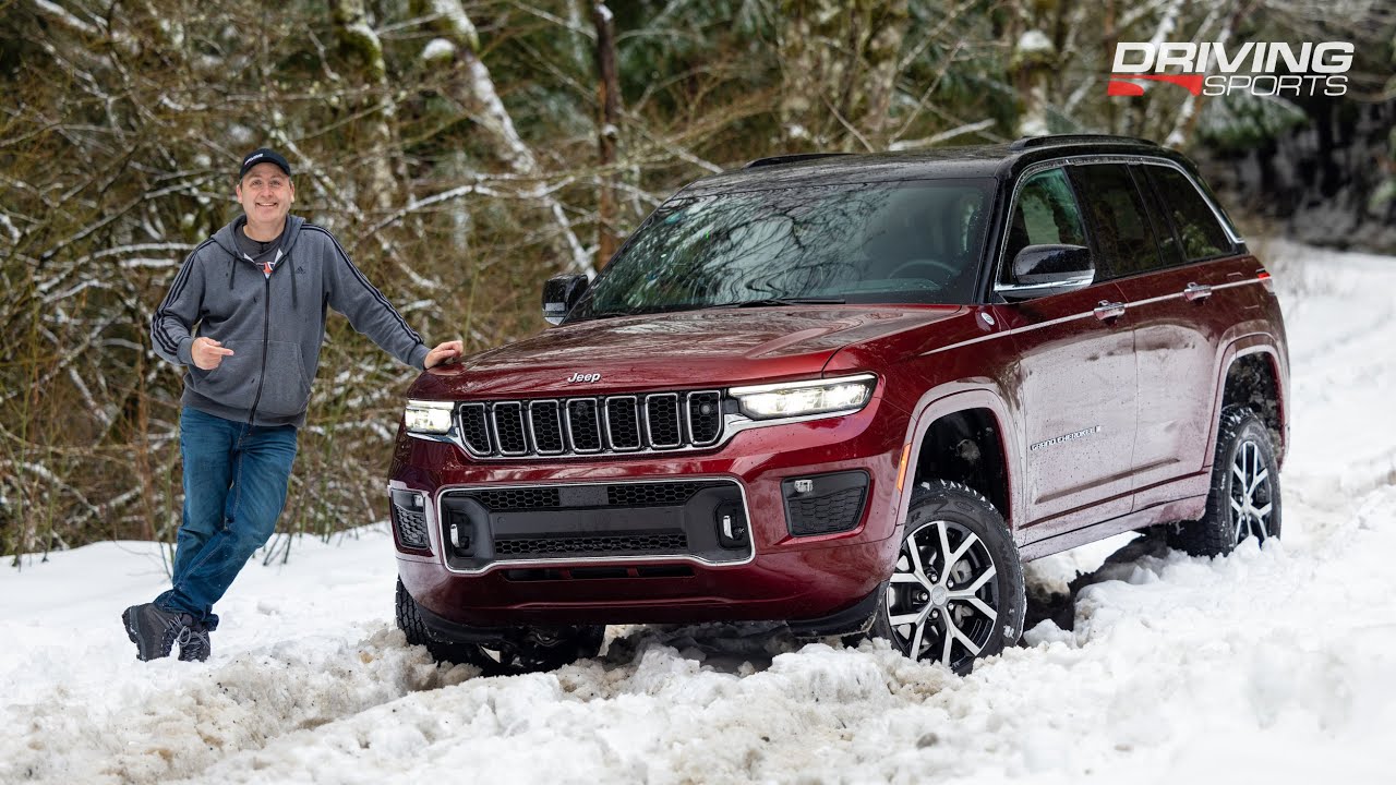 Обзор Jeep Grand Cherokee Overland 2022 года и тест на снегу