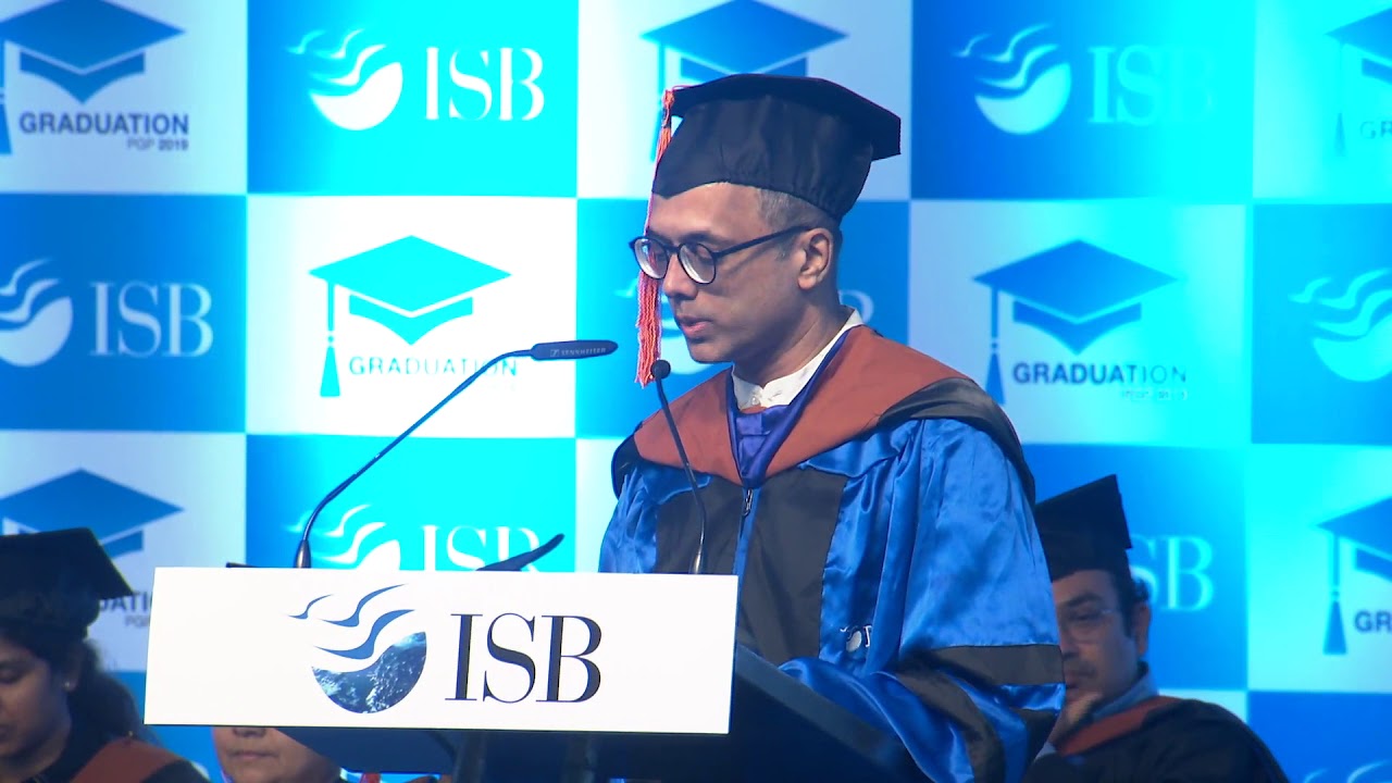 ISB Graduation Day 2019 | PGP 2019 | Vote of Thanks