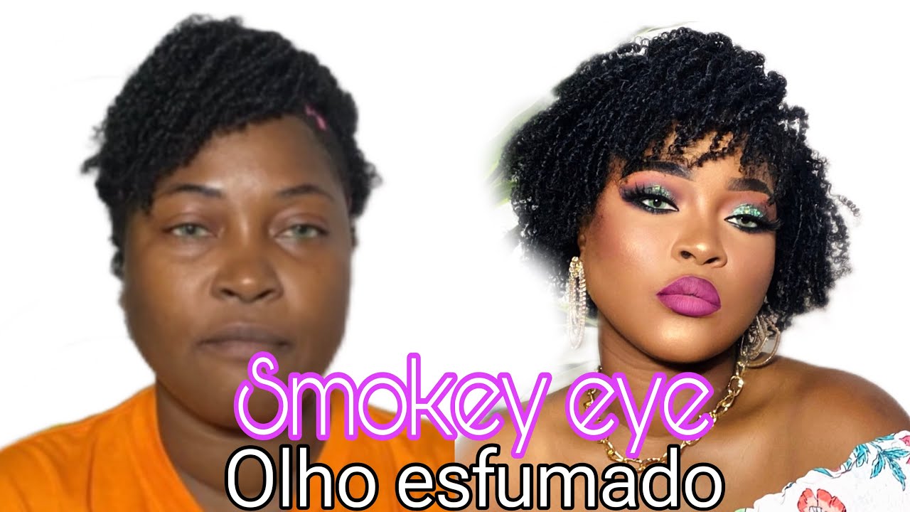 MAKE TRANSFORMAÇÃO PARA MULHER  PODEROSA 🫣😱 ❤️‍🔥🤩 COM GLITTER , BOMBA 💣