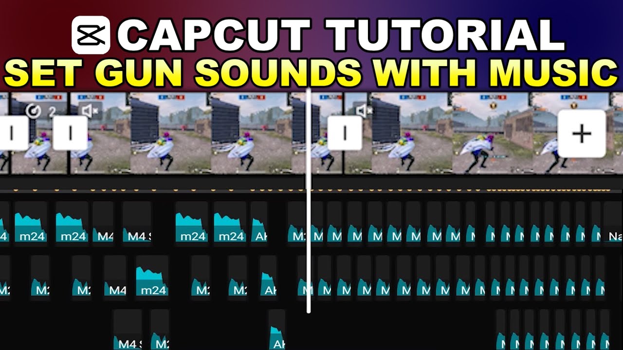 How to Set Gun Sounds with Music | Capcut Tutorial | PUBG Mobile