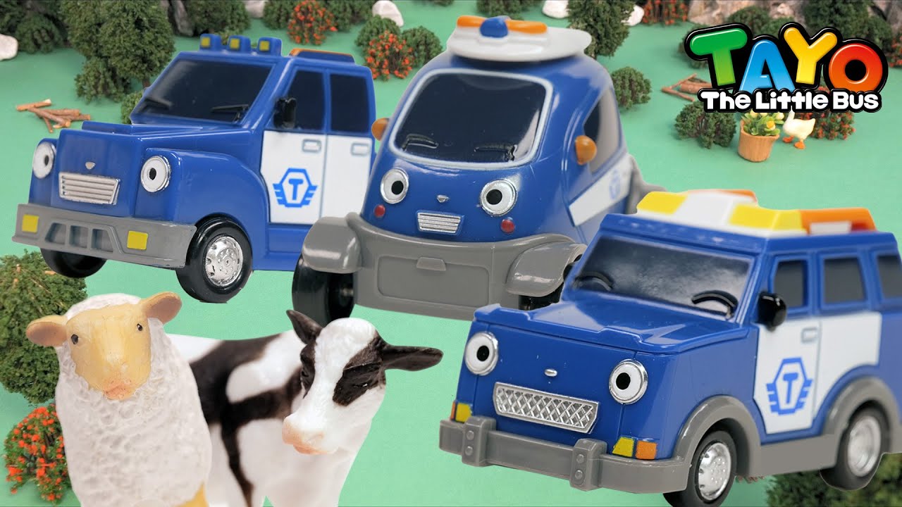 The Animal Rescue Team | RESCUE TAYO | Tayo Rescue Team Toy Song | Tayo the Little Bus
