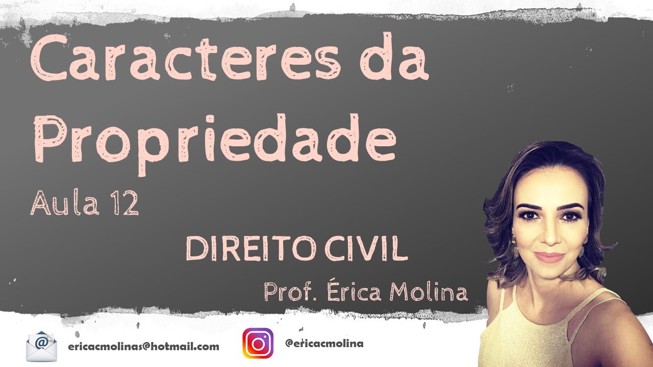 AULA 12 - CARACTERES DA PROPRIEDADE