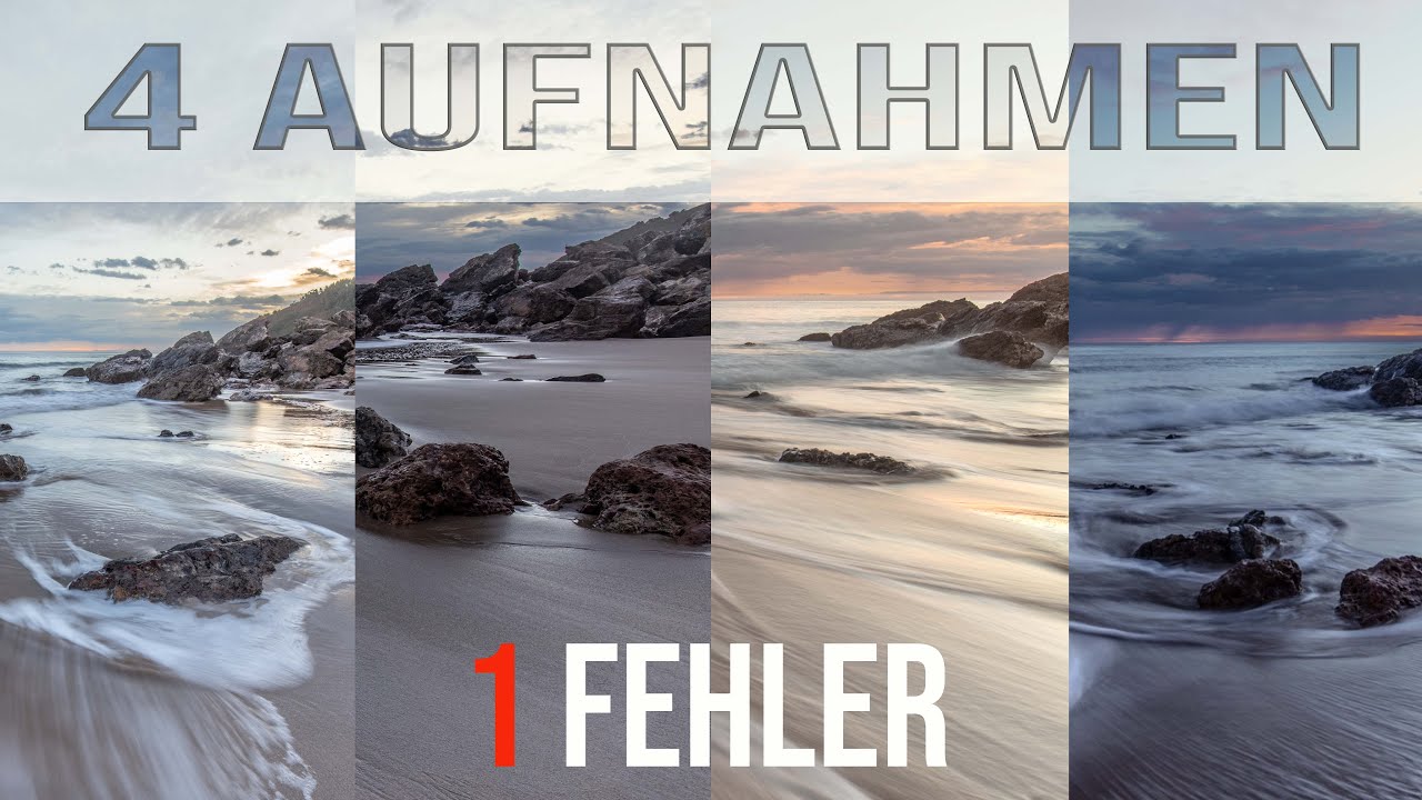 Dynamische Bilder am Meer fotografieren. Tipps und ein dicker Fehler.