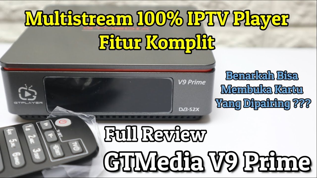 Review GTMedia V9 Prime Multistream Fitur Lengkap Mantap & Kekinian