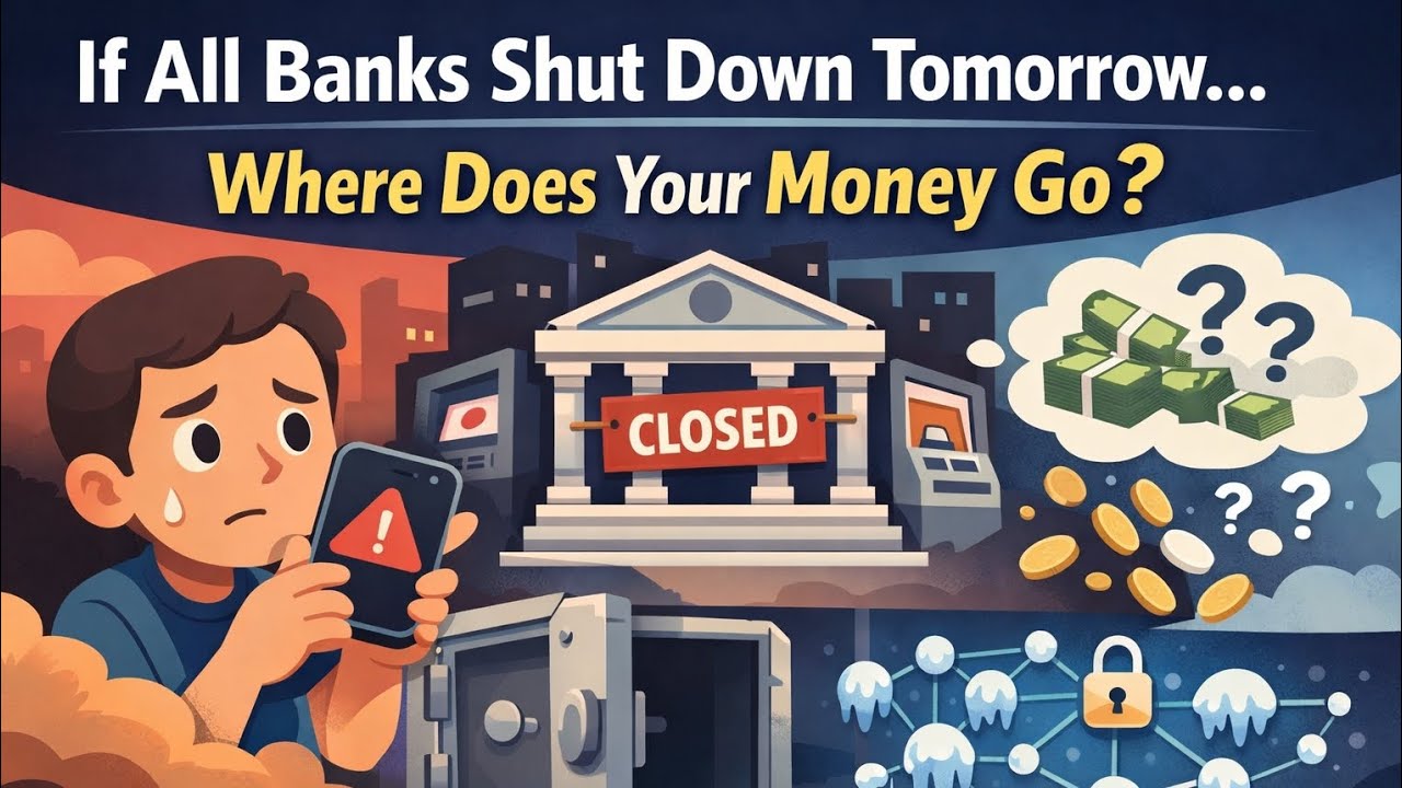 Если завтра все банки закроются… Куда же на самом деле денутся ваши деньги?