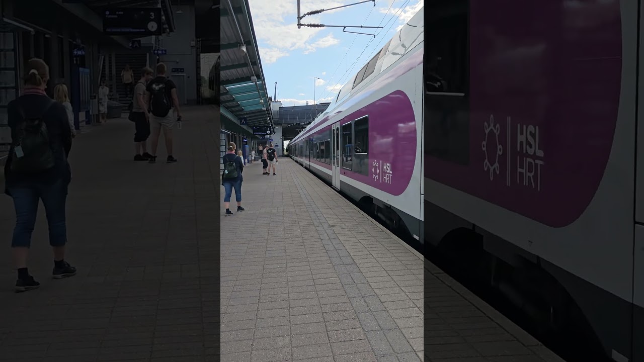 Finland Helsinki Malmi Train Station 🚉 YouTube Short Video || #youtube #shortvideo #finland #video