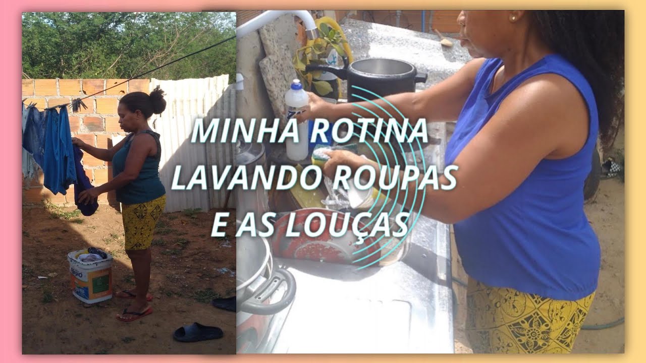ROTINA DE DONA DE CASA | lavando roupas | louças | rotina real 