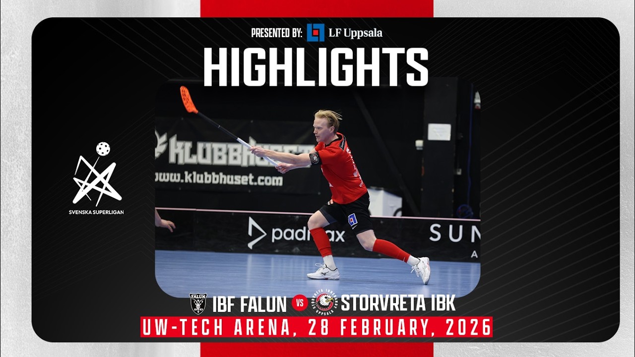 Highlights IBF Falun vs Storvreta IBK