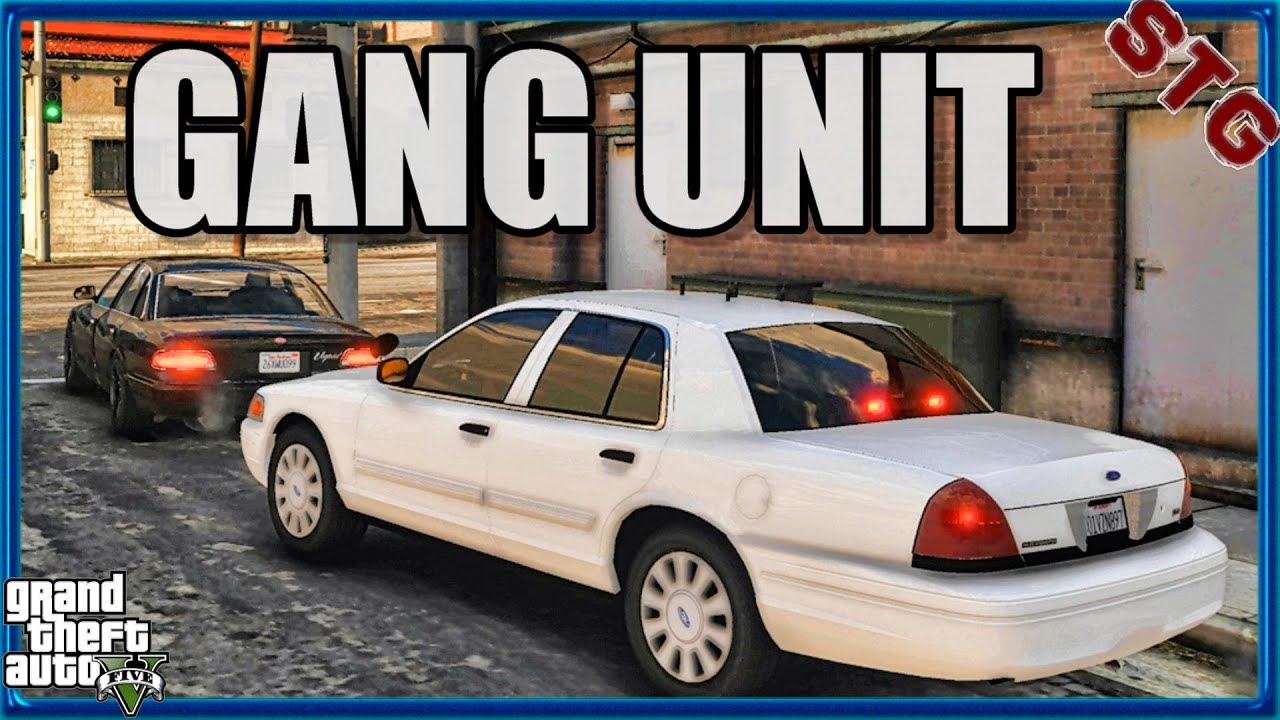 GANG UNIT | ИГРАЮ В GTA 5 ЗА ПОЛИЦЕЙСКОГО! | #7 (РОЛЕВАЯ ИГРА С МОДАМИ GTA 5)