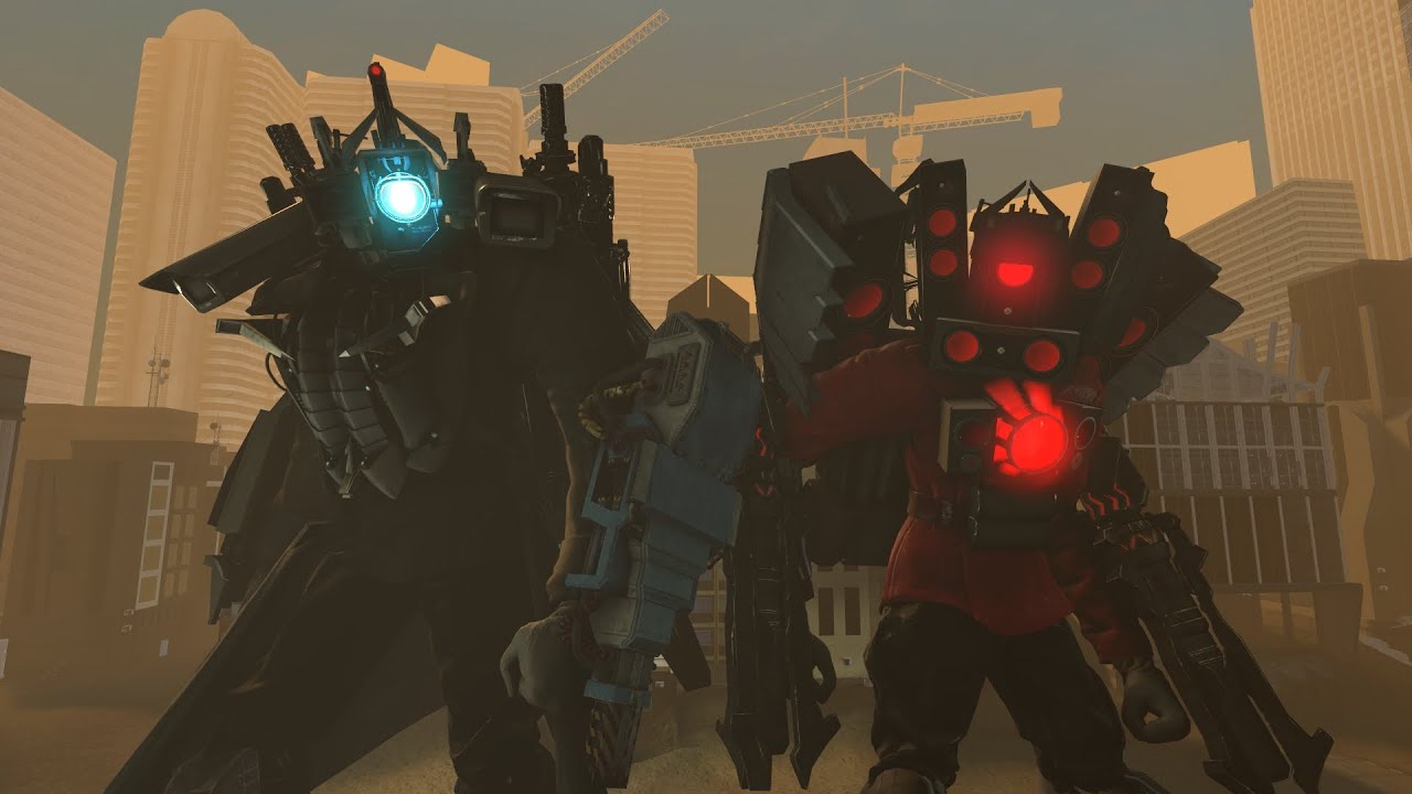 Skibidi Battle 1: Titan Speakerman VS Titan Cameraman Part 1! #skibiditoilet